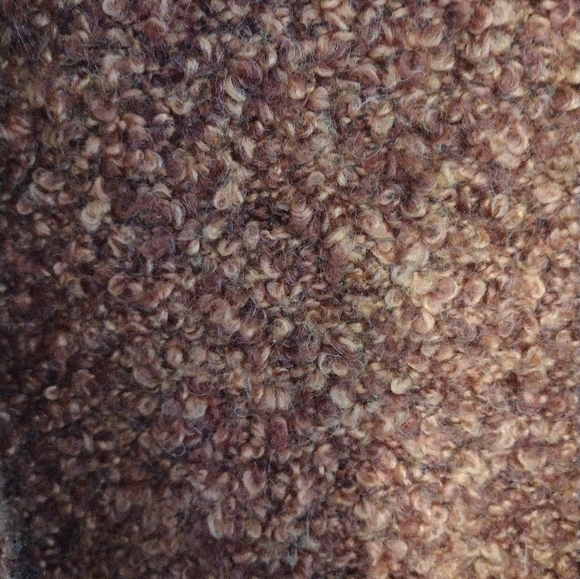 Cignal fluffy red cardigan, long, size L. - Picture 5 of 6